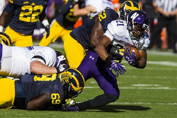 Jarrod Wilson (22),Willie Henry (69), and Royce Jenkins-Stone (52)