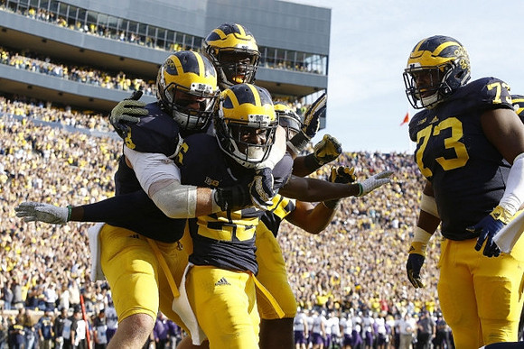 Desmond Morgan (3), Jourdan Lewis (26), and Maurice Hurst (73)