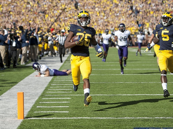 Jehu Chesson (86) and Jabrill Peppers (5)