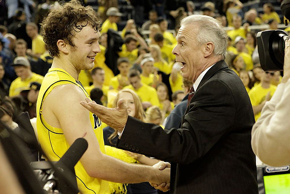 Zack Novak (0) and Bo Ryan