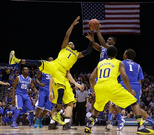 Glenn Robinson III (1)  and Derrick Walton Jr. (10)