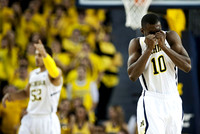 Jordan Morgan (52) and Tim Hardaway Jr. (10)