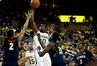 Jon Horford (15) and Tim Hardaway Jr. (10)