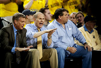 Jeff Meyer, John Beilein, and Brady Hoke