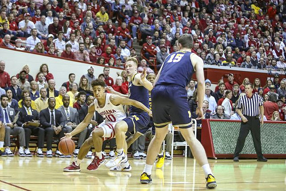 Ignas Brazdeikis (13) and Jon Teske (15)