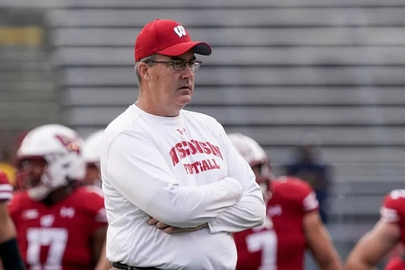 Wisconsin Badgers Head Coach Paul Chryst