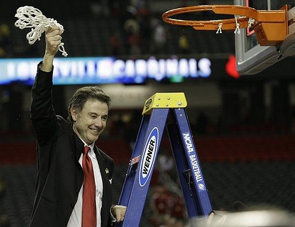 Louisville Head Coach Rick Pitino