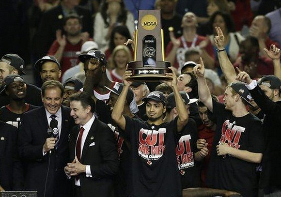 Louisville Head Coach Rick Pitino