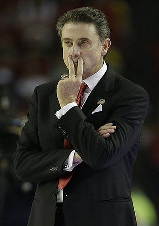 Louisville Head Coach Rick Pitino