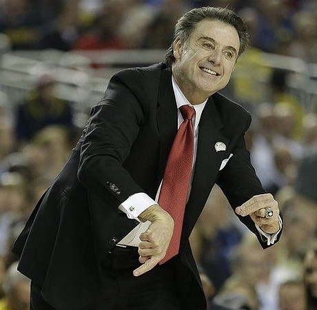 Louisville Head Coach Rick Pitino