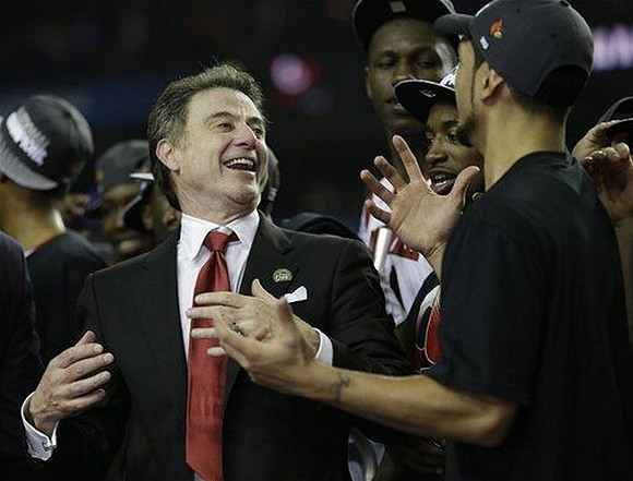 Louisville Head Coach Rick Pitino