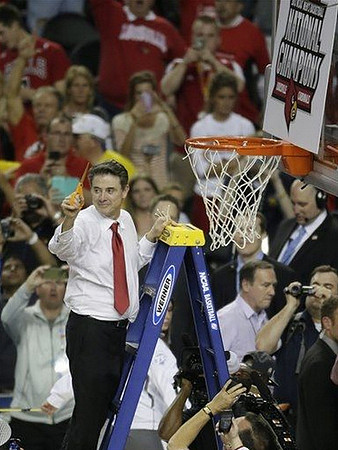 Louisville Head Coach Rick Pitino