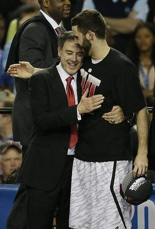 Louisville Head Coach Rick Pitino