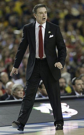 Louisville Head Coach Rick Pitino