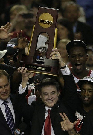 Louisville Head Coach Rick Pitino
