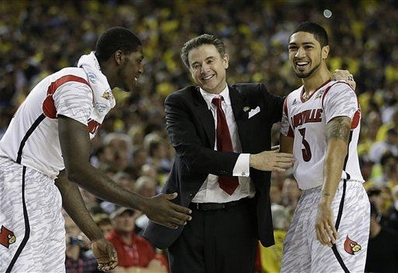 Louisville Head Coach Rick Pitino