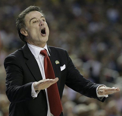 Louisville Head Coach Rick Pitino