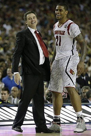 Louisville Head Coach Rick Pitino