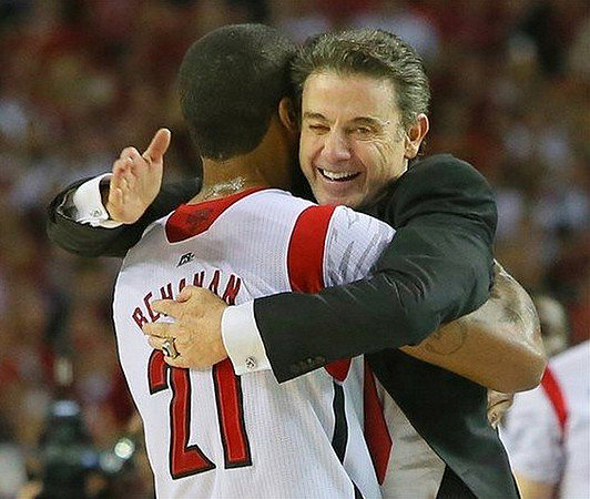 Louisville Head Coach Rick Pitino