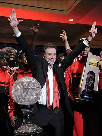 Louisville Head Coach Rick Pitino
