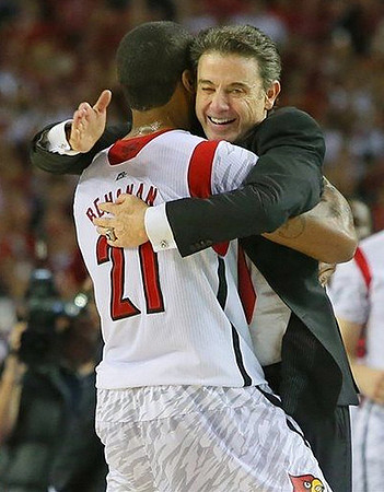 Louisville Head Coach Rick Pitino