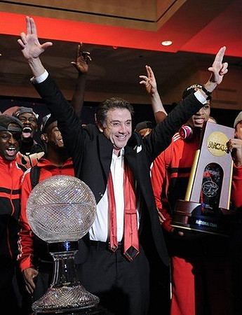 Louisville Head Coach Rick Pitino