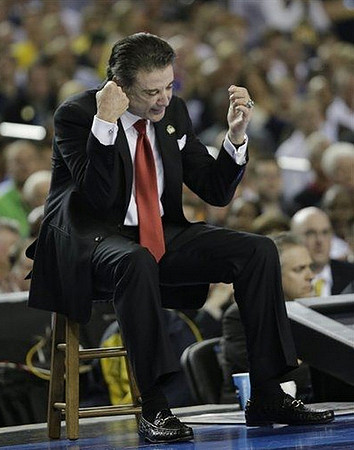 Louisville Head Coach Rick Pitino