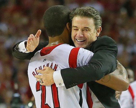 Louisville Head Coach Rick Pitino