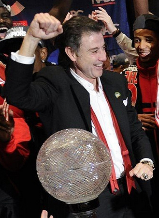 Louisville Head Coach Rick Pitino