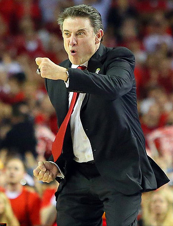 Louisville Head Coach Rick Pitino