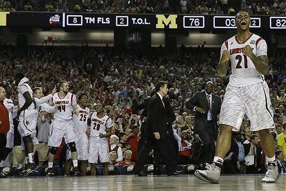 Louisville Head Coach Rick Pitino