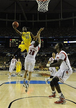 Spike Albrecht (2) and Tim Hardaway Jr. (10)