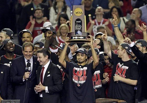 Louisville Head Coach Rick Pitino