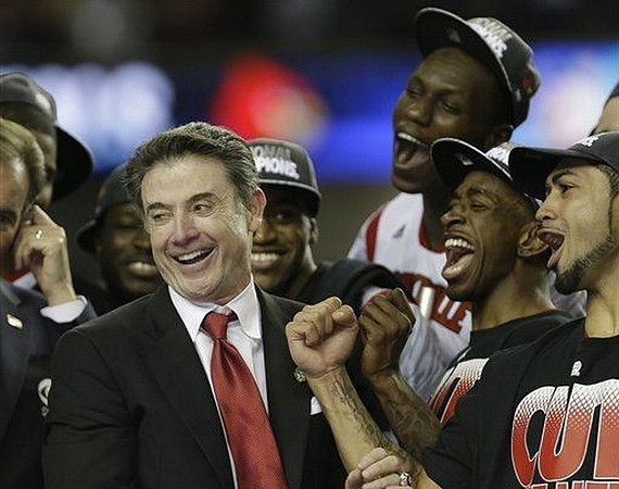 Louisville Head Coach Rick Pitino