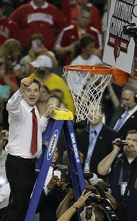 Louisville Head Coach Rick Pitino