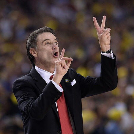 Louisville Head Coach Rick Pitino