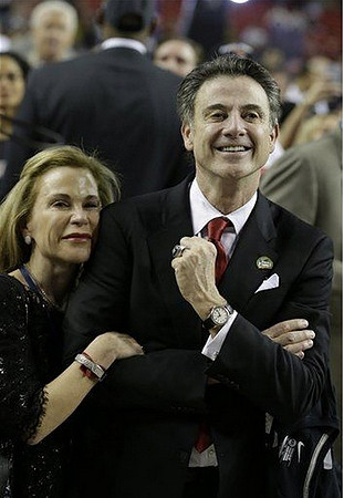 Louisville Head Coach Rick Pitino
