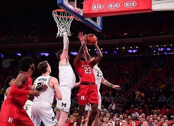Eli Brooks (55), Franz Wagner (21), Jon Teske (15), and Brandon Johns Jr. (23)