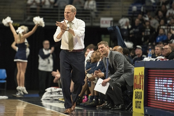John Beilein and Luke Yaklich