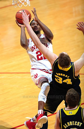 Mark Donnal (34) and Spike Albrecht (2)