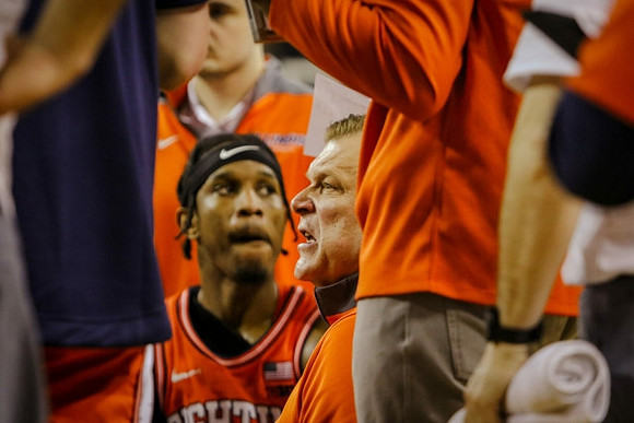 Illinois Head Coach Brad Underwood