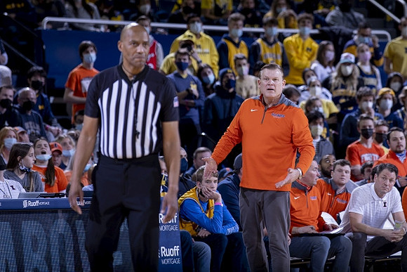 Illinois Head Coach Brad Underwood