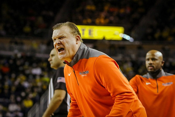 Illinois Head Coach Brad Underwood