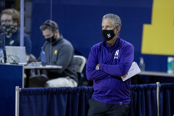 Northwestern Head Coach Chris Collins