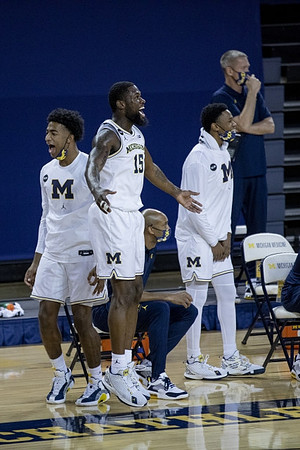Jace Howard (25), Chaundee Brown Jr. (15), and Zeb Jackson (3)