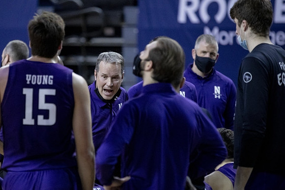 Northwestern Head Coach Chris Collins