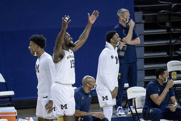 Jace Howard (25), Chaundee Brown Jr. (15), Saddi Washington, Zeb Jackson (3), and Howard Eisley