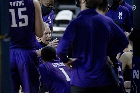 Northwestern Head Coach Chris Collins