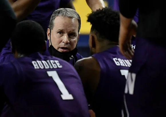 Northwestern Head Coach Chris Collins
