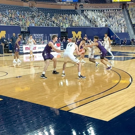 C.J. Baird (24), Jaron Faulds (44), Jace Howard (25), and Zeb Jackson (3)